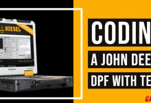 Coding a John Deere DPF with Texa