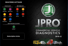 JPRO Professional Diagnostic Basic Coverage list