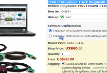 Hot Sale JPRO Professional Truck Diagnostic Scan Tool – US$995.00